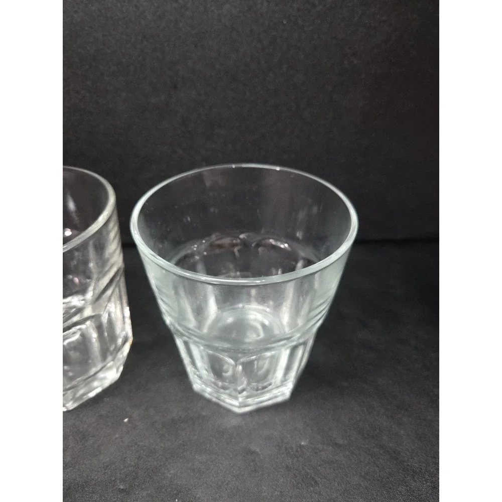 Libbey Clear Glass Tumblers. Set Of 2, 4